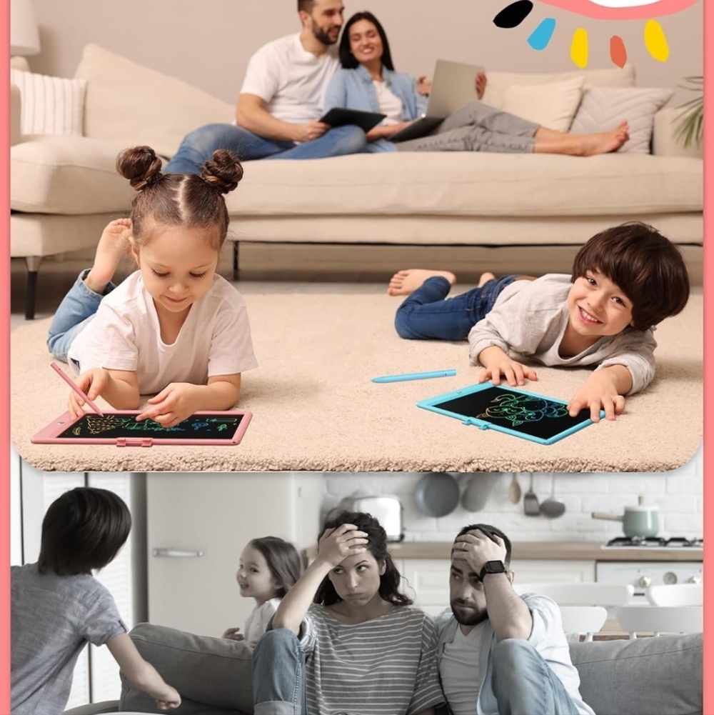 Pink Drawing Tablet for Kids - Picture 6 of 8